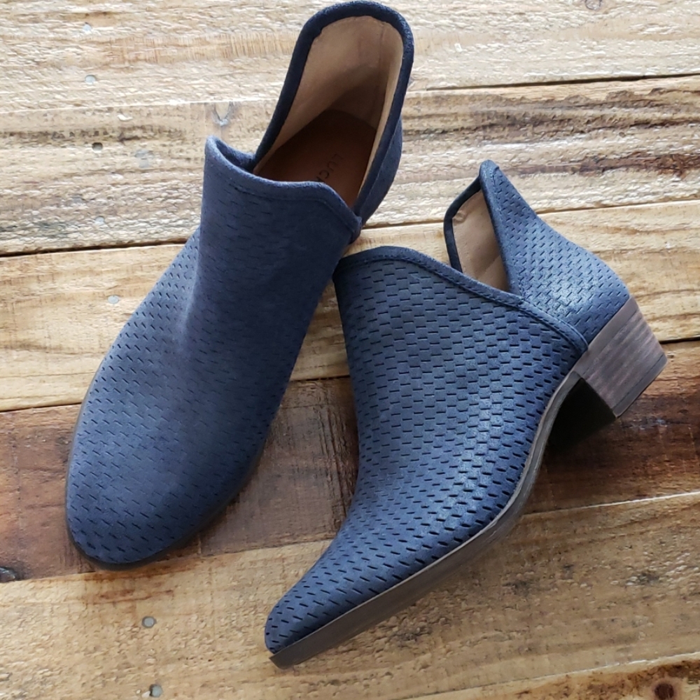 Lucky Leather booties